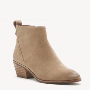 Sole Society So-Vixen Tan Ankle Booties Size 6.5